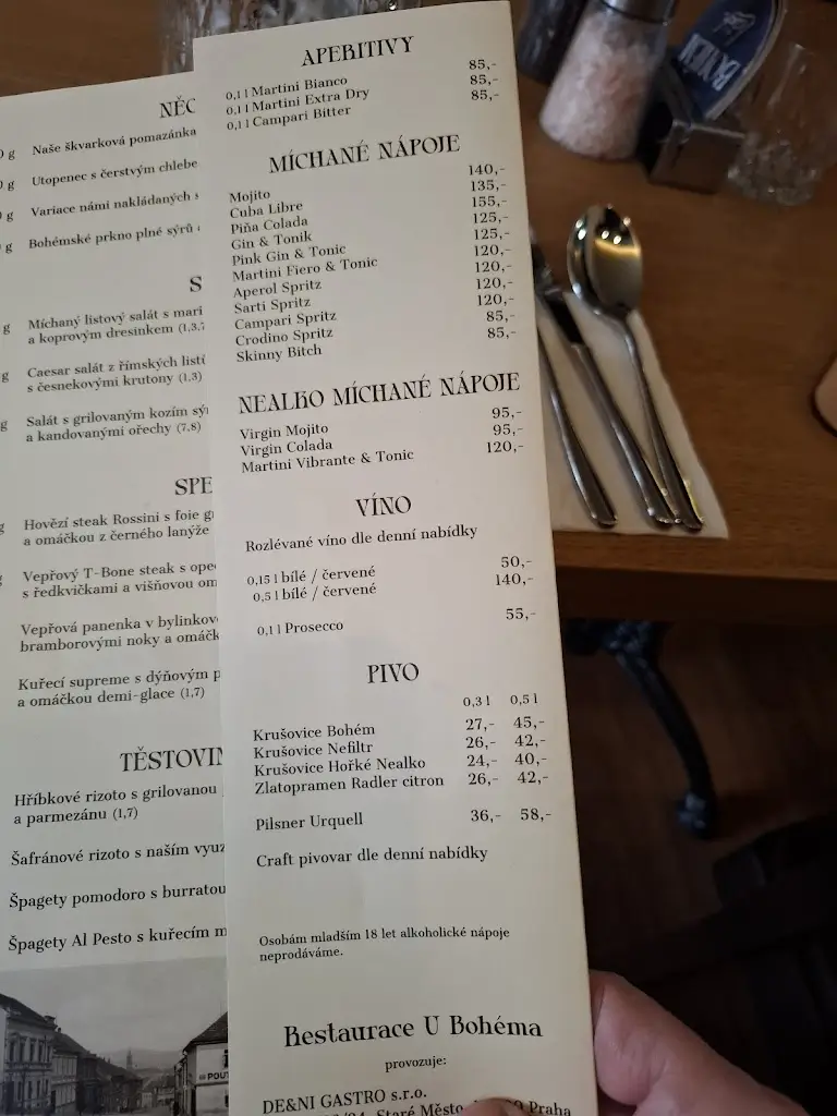 Menu_Restaurace U Bohéma_Okres Příbram_image_4