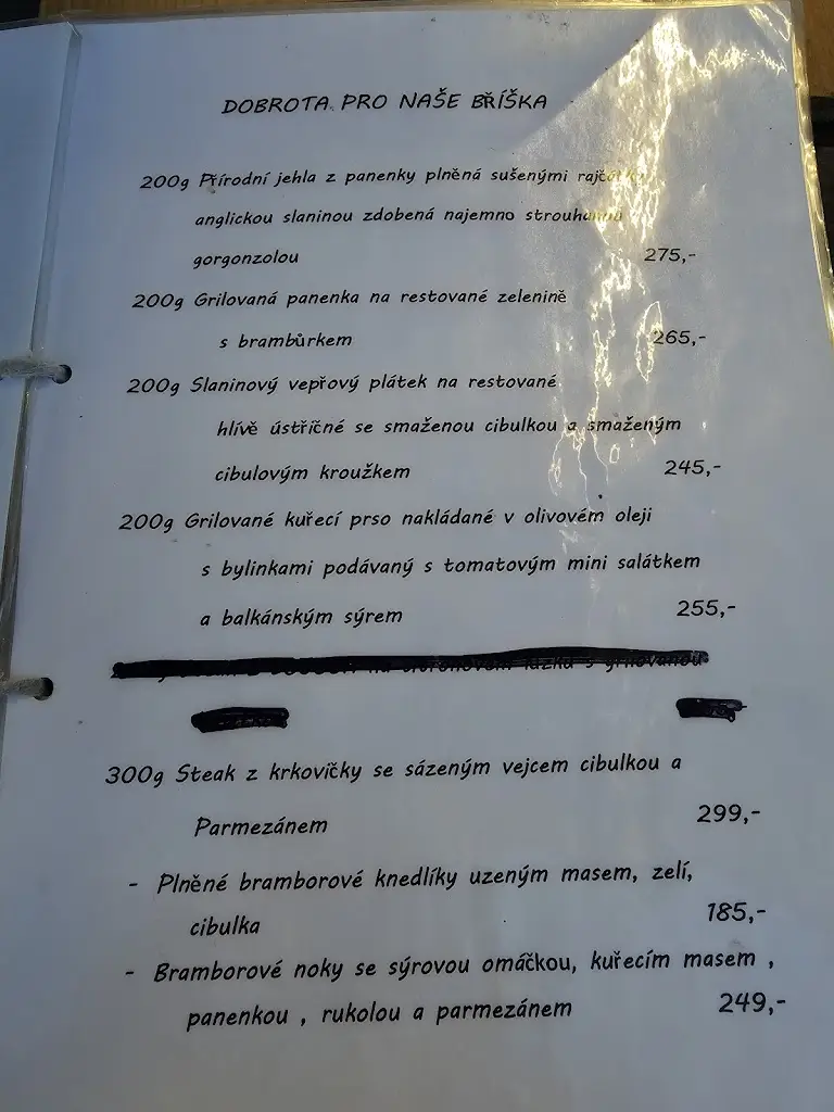 Menu_Středověký hostinec U Pletánků_Okres Příbram_image_2