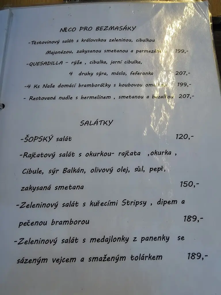 Menu_Středověký hostinec U Pletánků_Okres Příbram_image_3