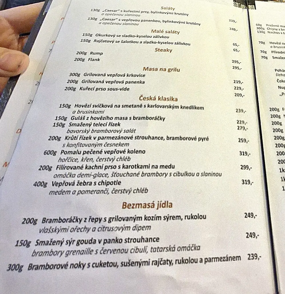 Menu_Plzeňka Zlatý Soudek_Okres Příbram_image_4