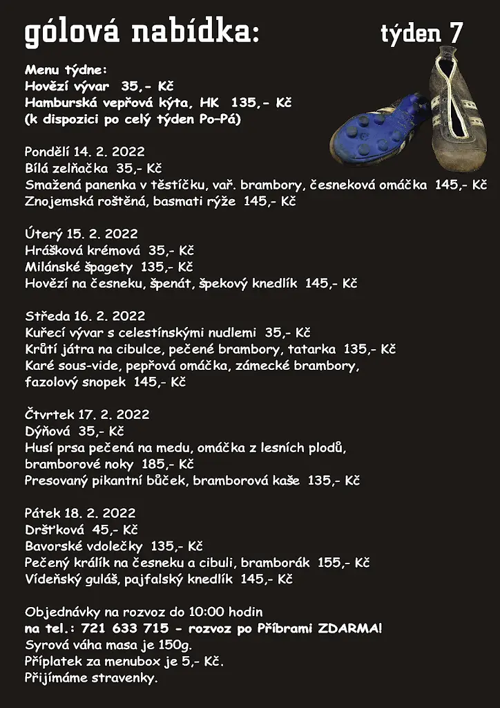 Menu_Občerstvovací stanice Na Hřišti - Bohutín - steaky, hotová jídla, rauty, oslavy, svatby - Příbram a okolí_Okres Příbram_image_4