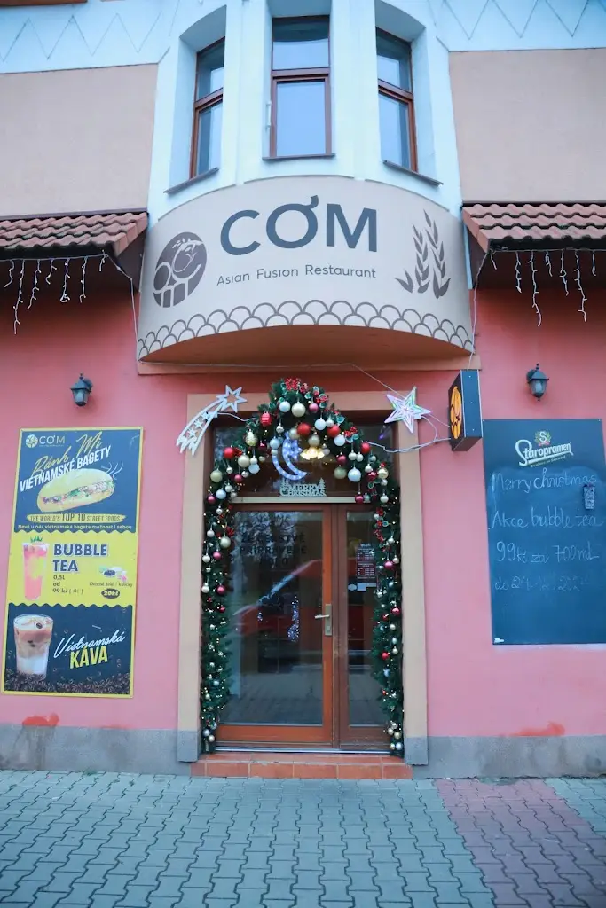 COM - Asian Fusion restaurant in Sadská