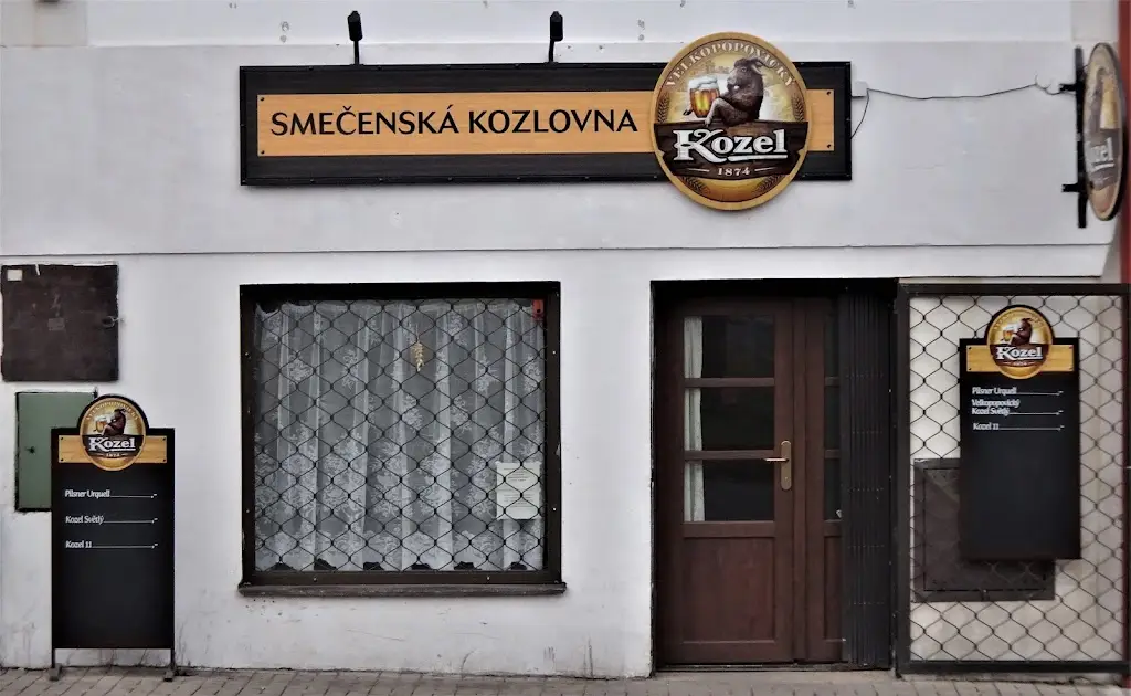 Smečenská kozlovna restaurant in Smečno