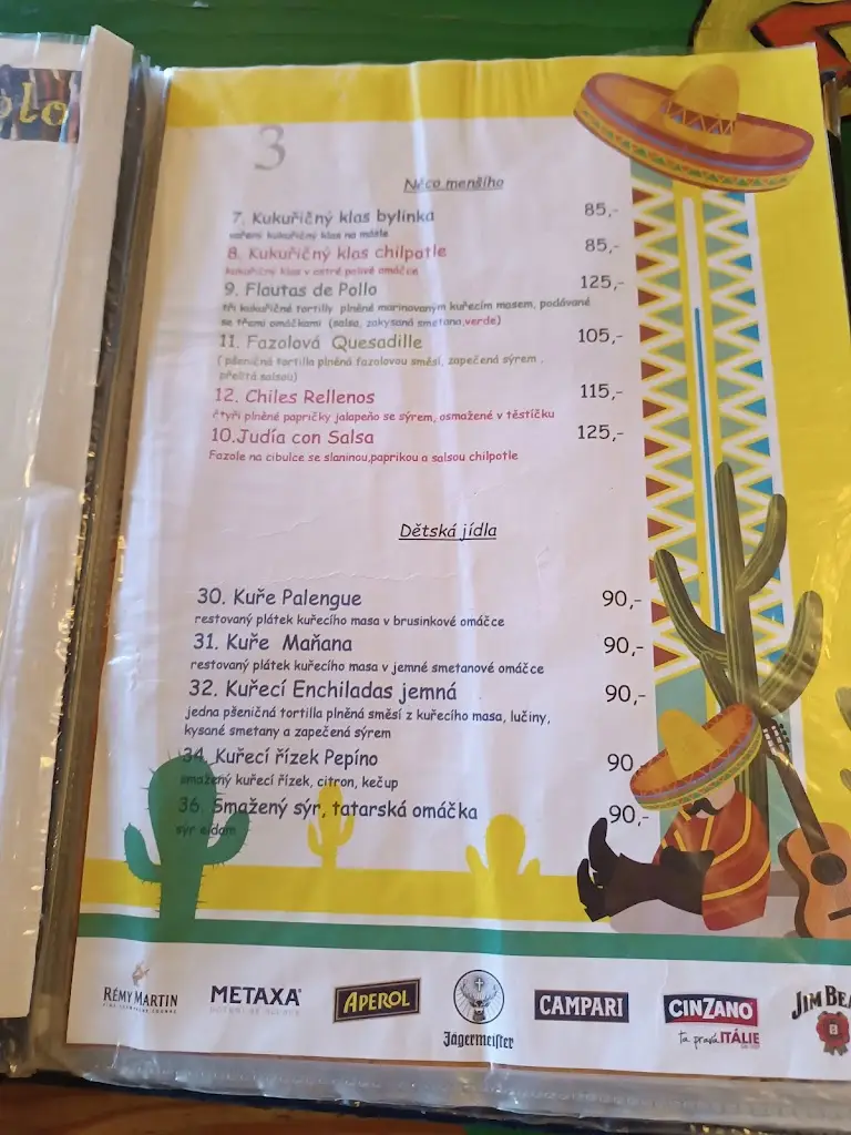 Menu_Mexico Pueblo_Stará Huť_image_2
