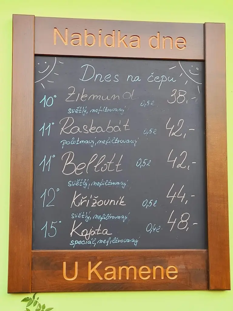 Menu_Šestajovický pivovar_Šestajovice_immagine_1