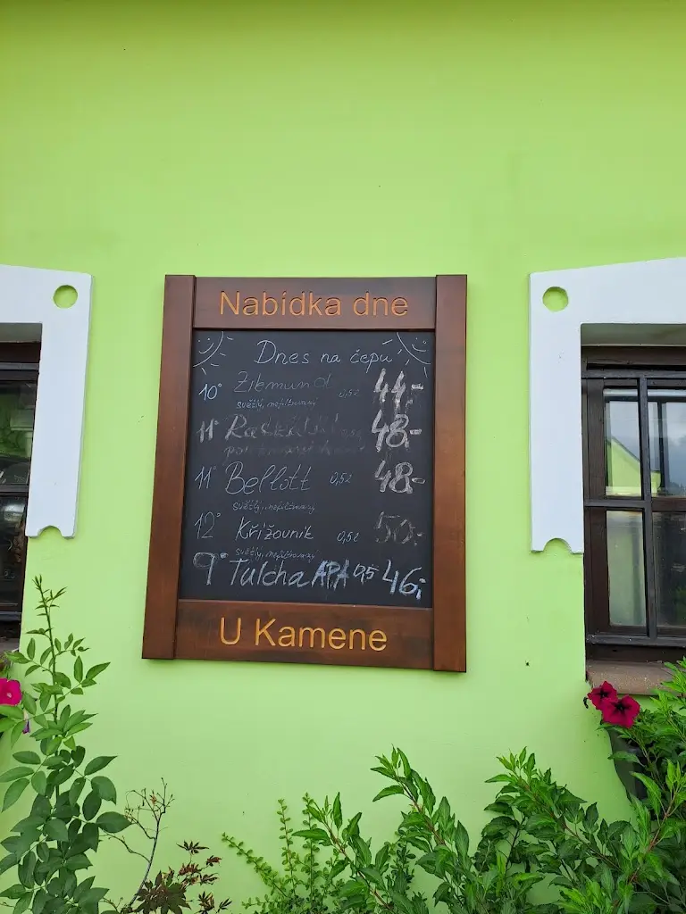 Menu_Rodinná nekuřácká restaurace U Kamene_Šestajovice_image_3