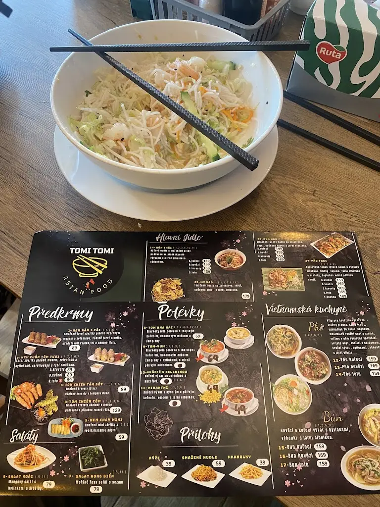 Menu_TOMI TOMI_Rudná_immagine_1