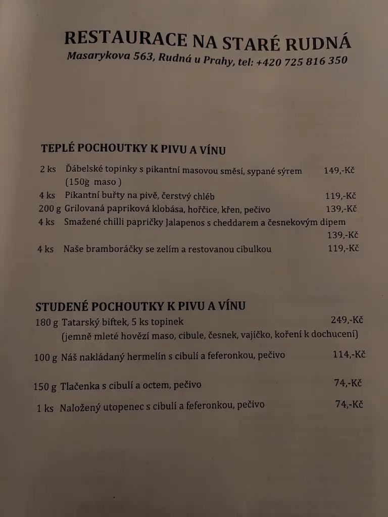 Menu_Restaurace Na Staré Hořelice_Rudná_image_3