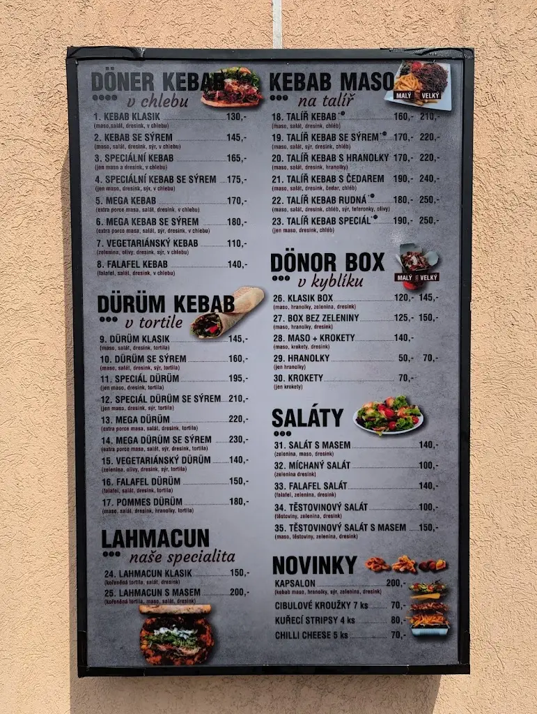 Menu_Rudná Kebab_Rudná_immagine_2