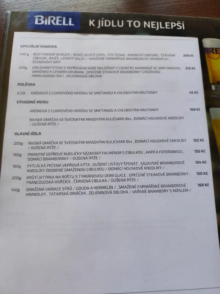 Menu_Sázavská Kozlovna_Sázava_image_1