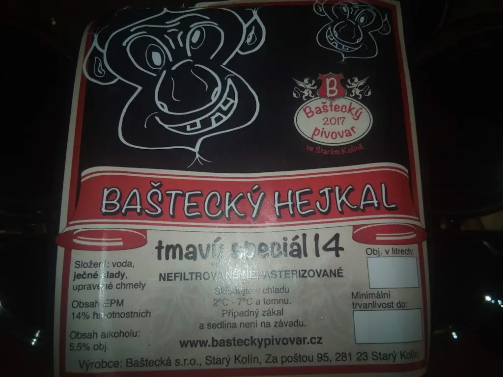 Menu_Baštecký Pivovar Starý Kolín_Starý Kolín_image_2