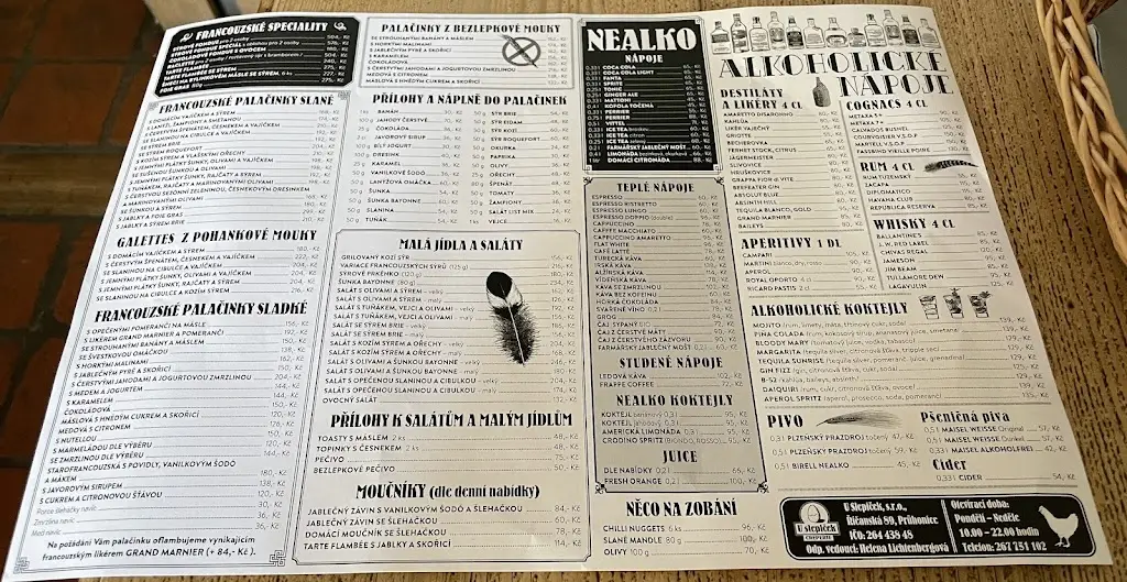 Menu_U slepiček_Průhonice_image_1