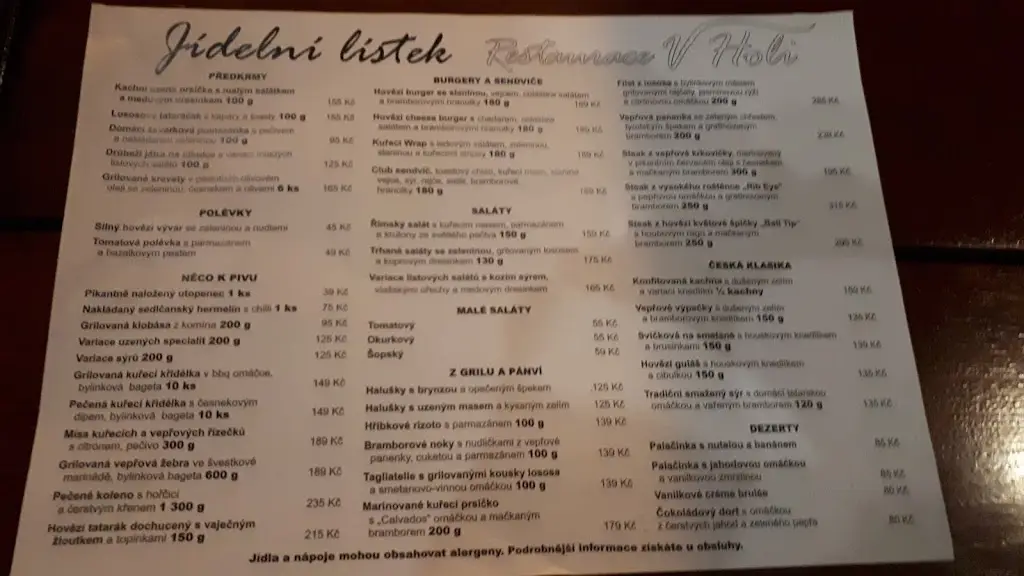Menu_Hostinec v Holi_Průhonice_image_1