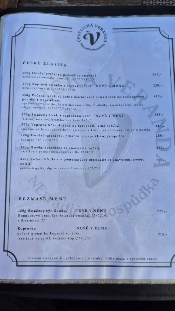 Menu_Čestlická Veranda_Průhonice_image_1