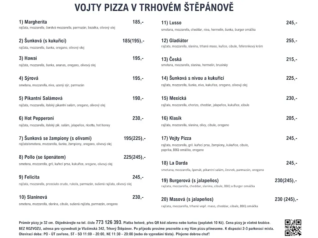Menu_Vojty Pizza_Trhový Štěpánov_image_2