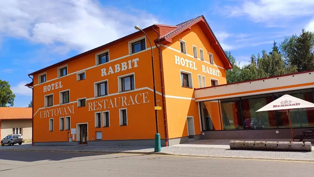 Hotel Rabbit restaurant in Trhový Štěpánov