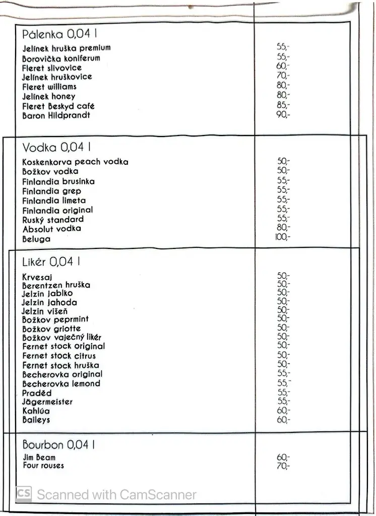 Menu_Penzion a Restaurace Ztracený Mlýn_Štěchovice_immagine_3