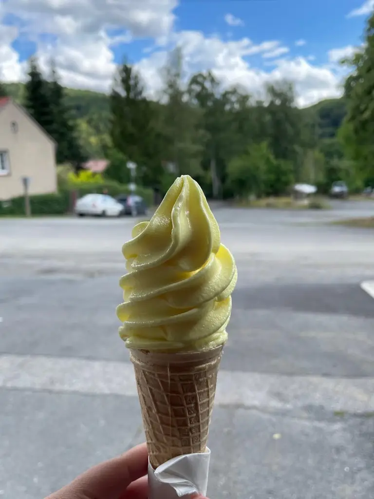 Točená zmrzlina U přehrady ristorante a Štěchovice