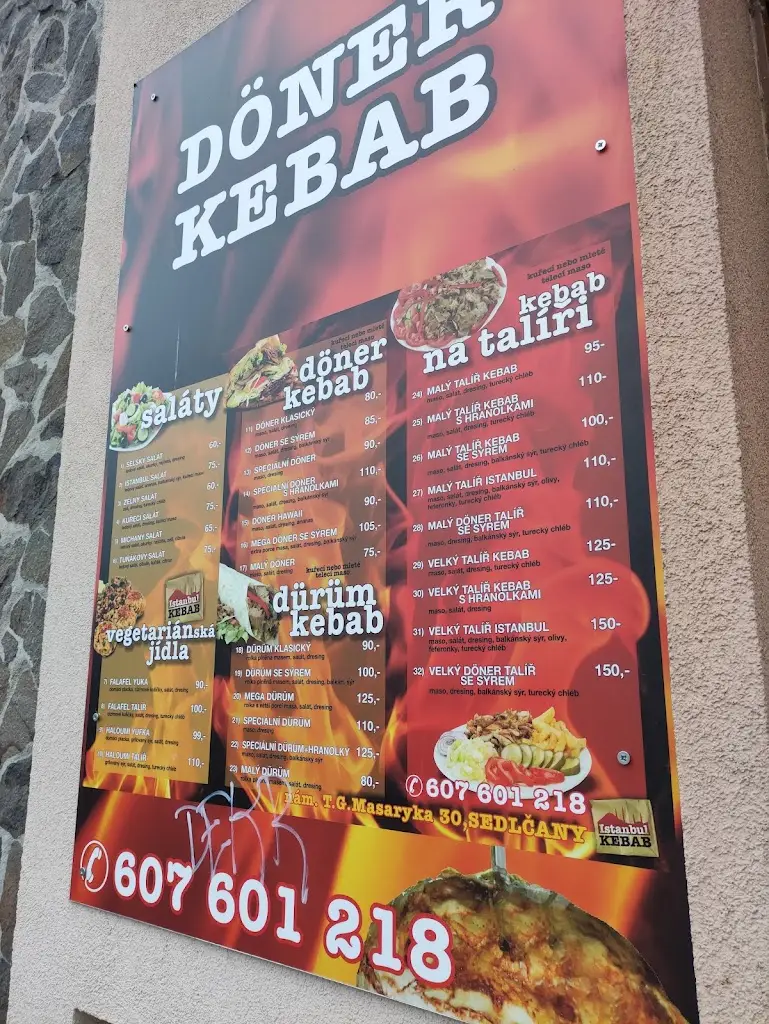 Menu_Istanbul Kebab sedlcany_Sedlčany_image_1