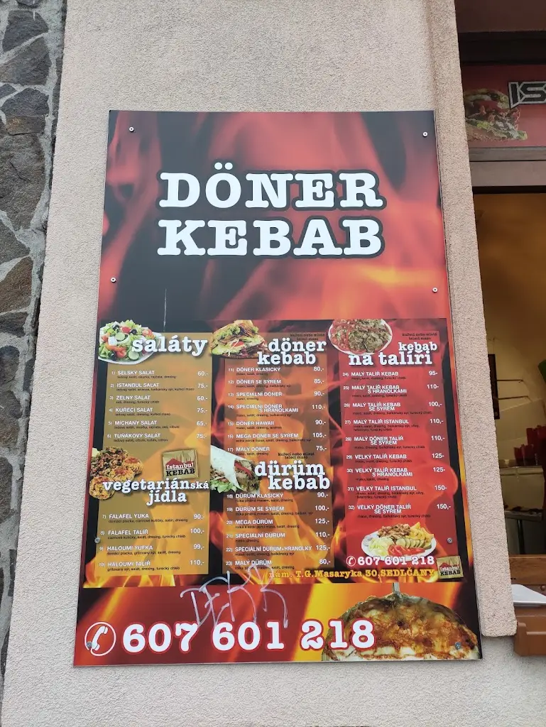 Menu_Istanbul Kebab sedlcany_Sedlčany_image_2