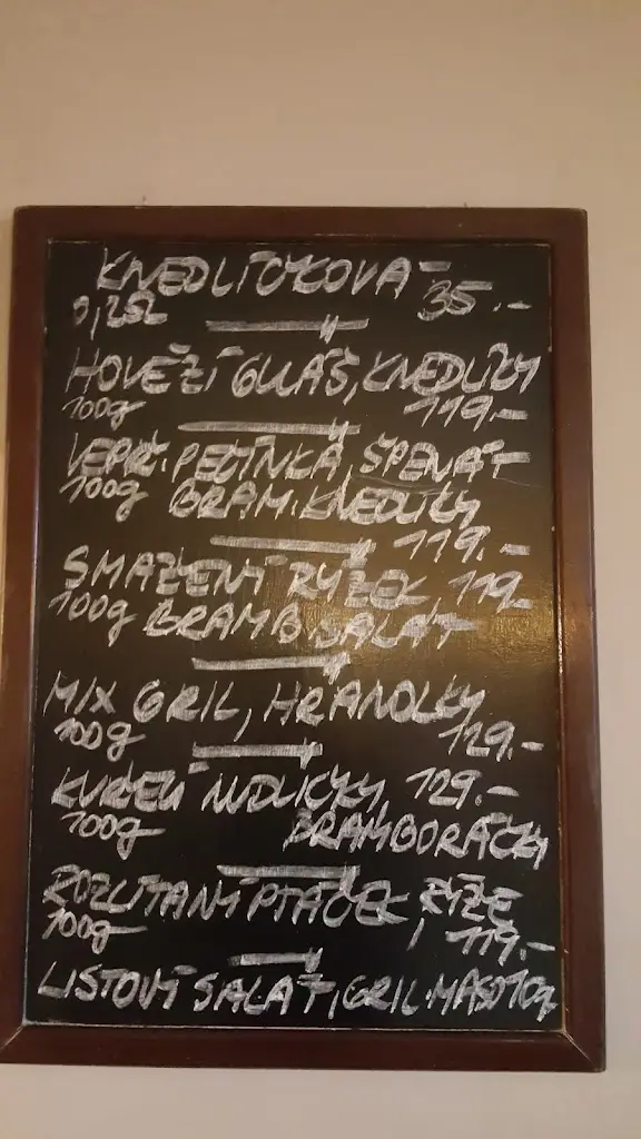 Menu_Restaurant on KOVÁRNĚ_Suchdol_image_2