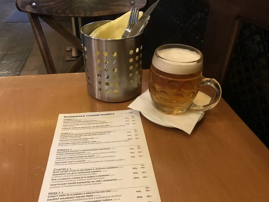 Menu_Restaurant Továrna Slaný_Slaný_image_5