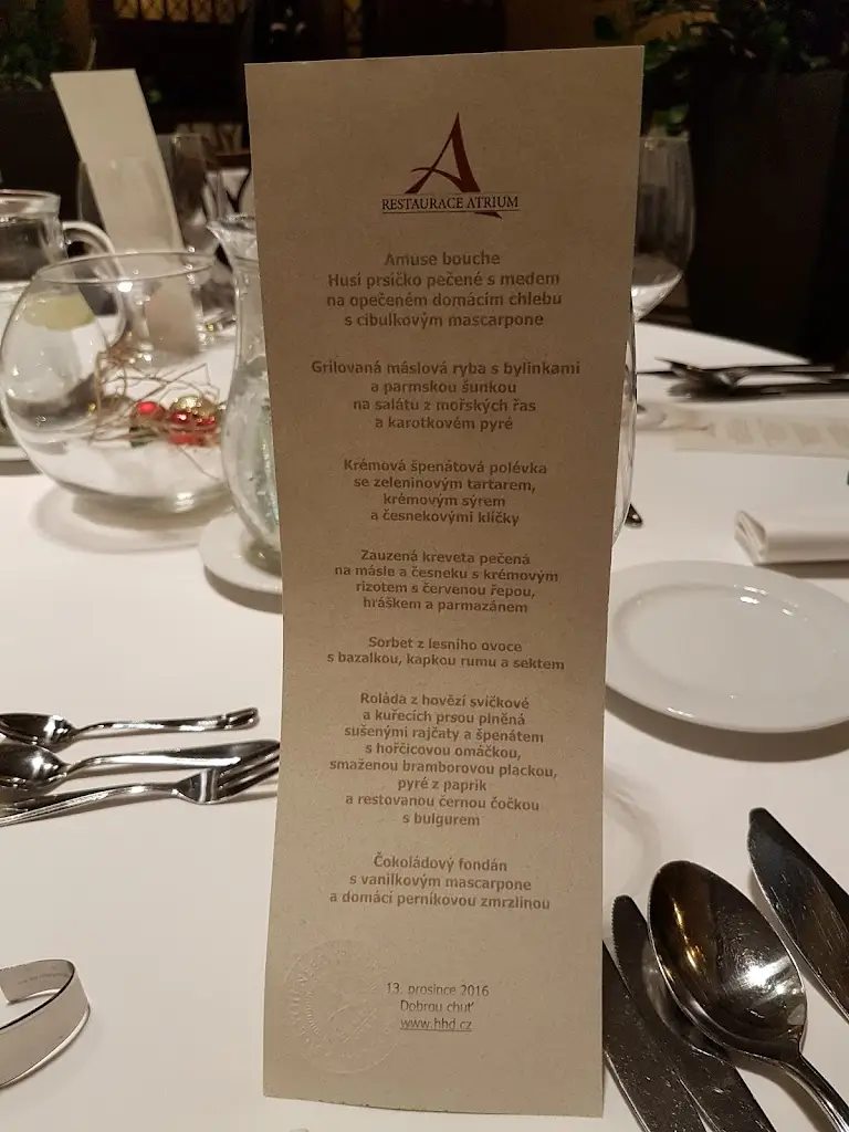 Menu_restaurace ATRIUM - Hejtmanský dvůr Slaný_Slaný_image_1