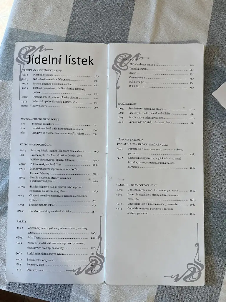 Menu_Slánská Kozlovna_Slaný_image_3