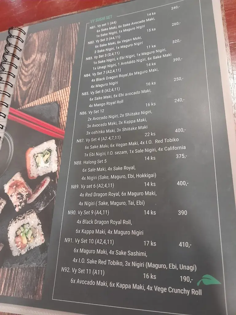 Menu_Vy restaurant (việt -thái-sushi)_Slaný_image_2