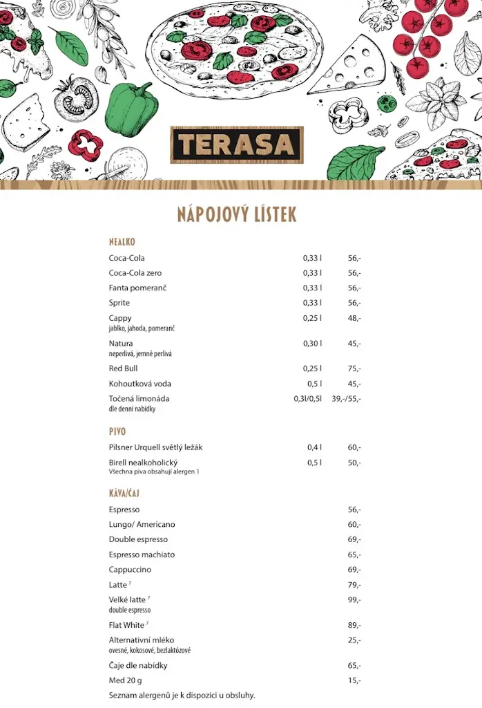 Menu_Pizzerie Terasa_Slaný_image_2