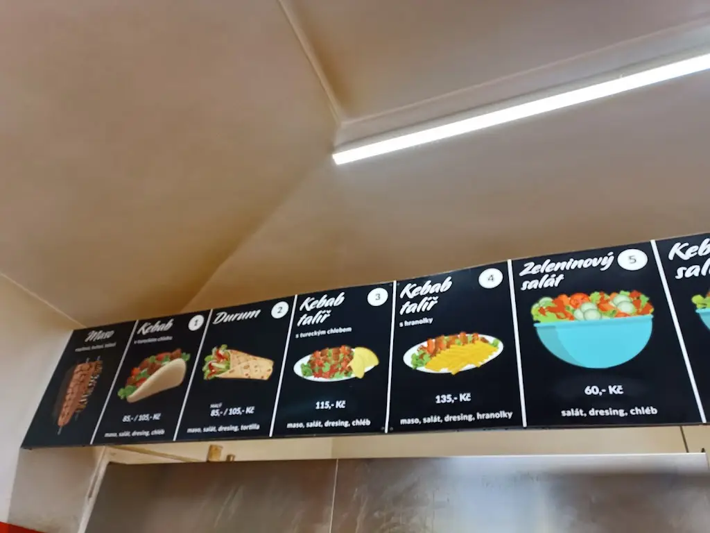 Menu_Kebab u Turka_Slaný_immagine_2