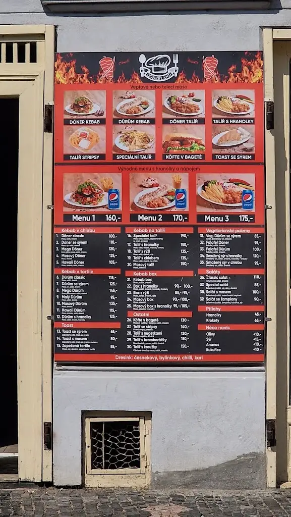 Menu_Dönerland_Slaný_image_1