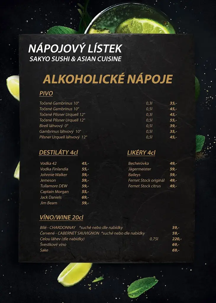 Menu_Sakyo Sushi & Asian Cuisine_Roztoky_image_2