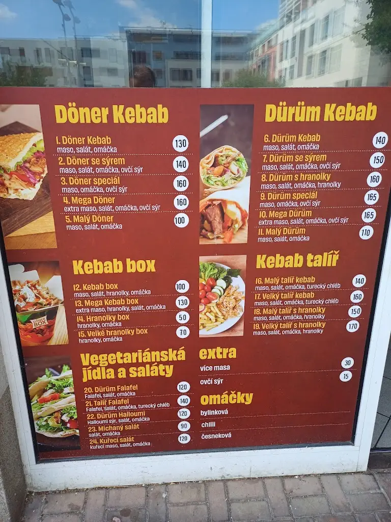 Menu_Döner kebab Roztoky_Roztoky_image_1
