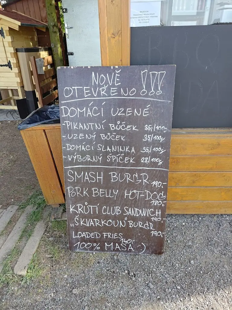 Menu_BBQ Bouda_Unhošť_immagine_3