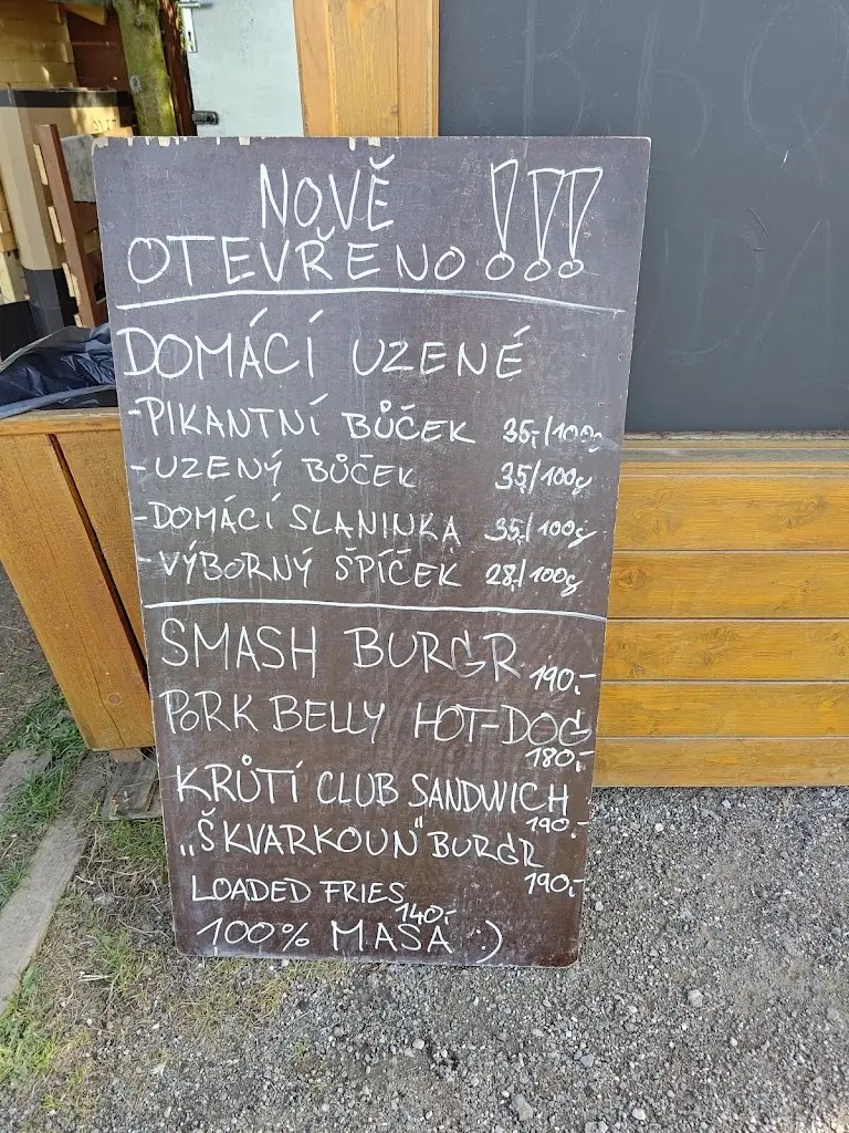 Menu_BBQ Bouda_Unhošť_immagine_4