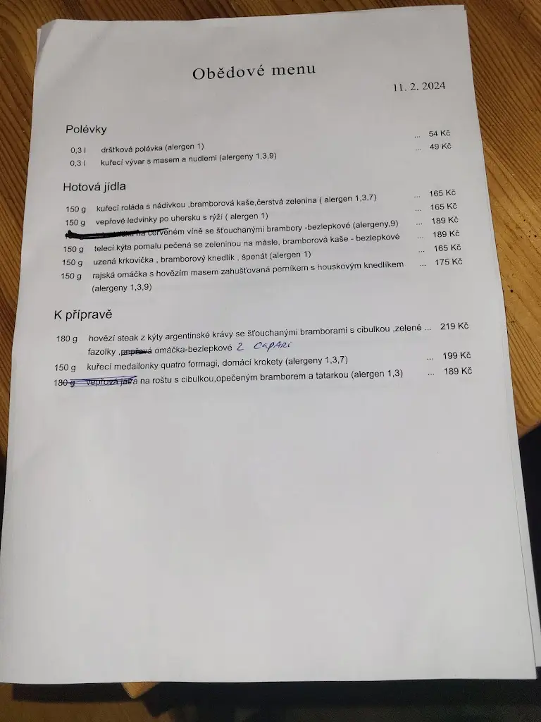 Menu_Restaurace Stará studna_Unhošť_image_2