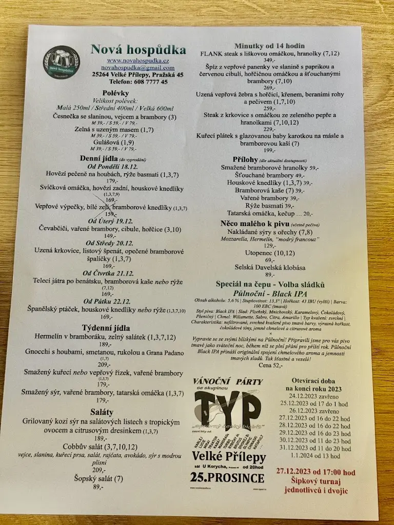 Menu_Nová hospůdka_Velké Přílepy_image_1