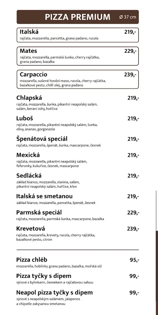 Menu_Pizzeria Mates_Týnec nad Labem_image_1