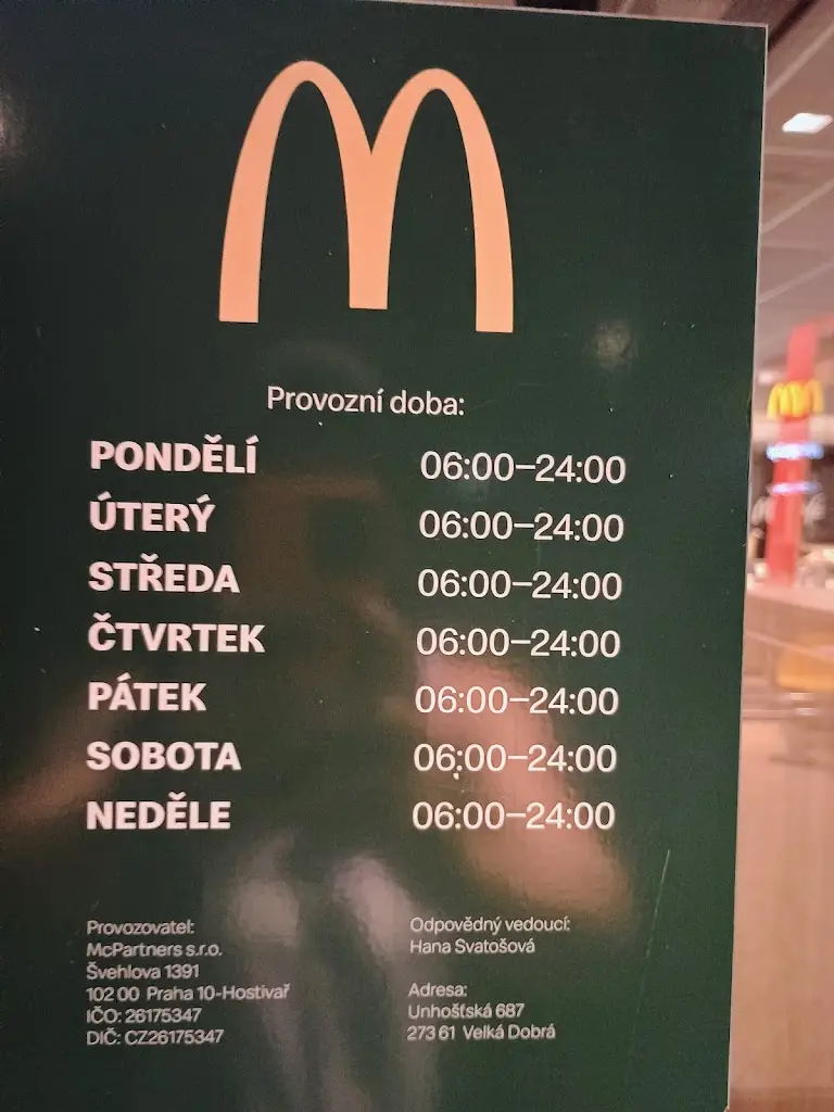 Menu_McDonald's_Velká Dobrá_image_1