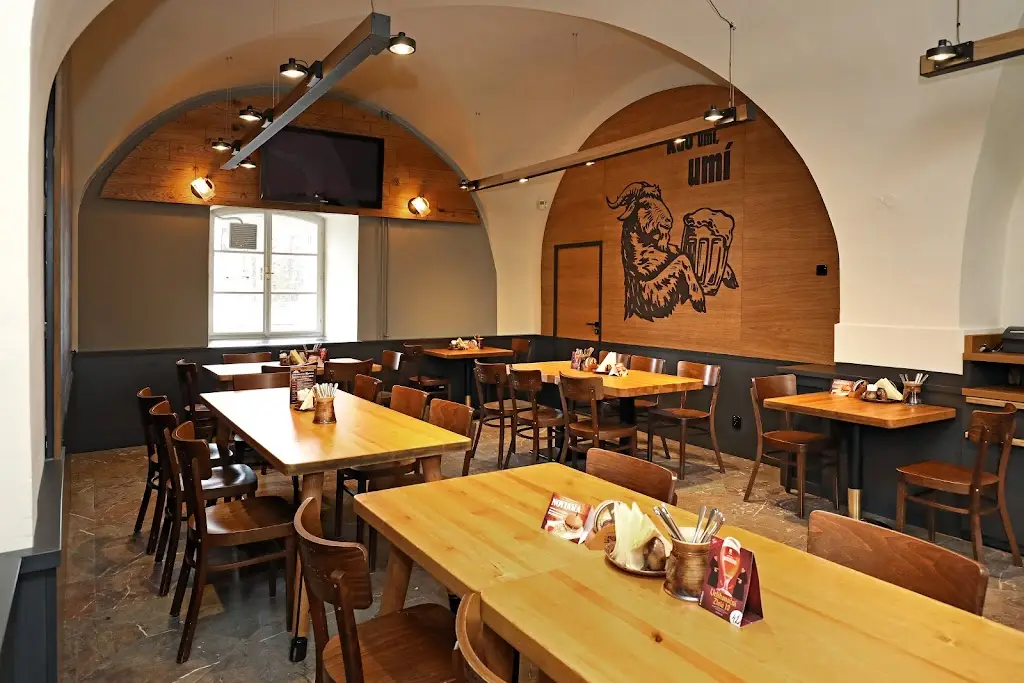 Velkopopovická Kozlovna restaurant in Velké Popovice