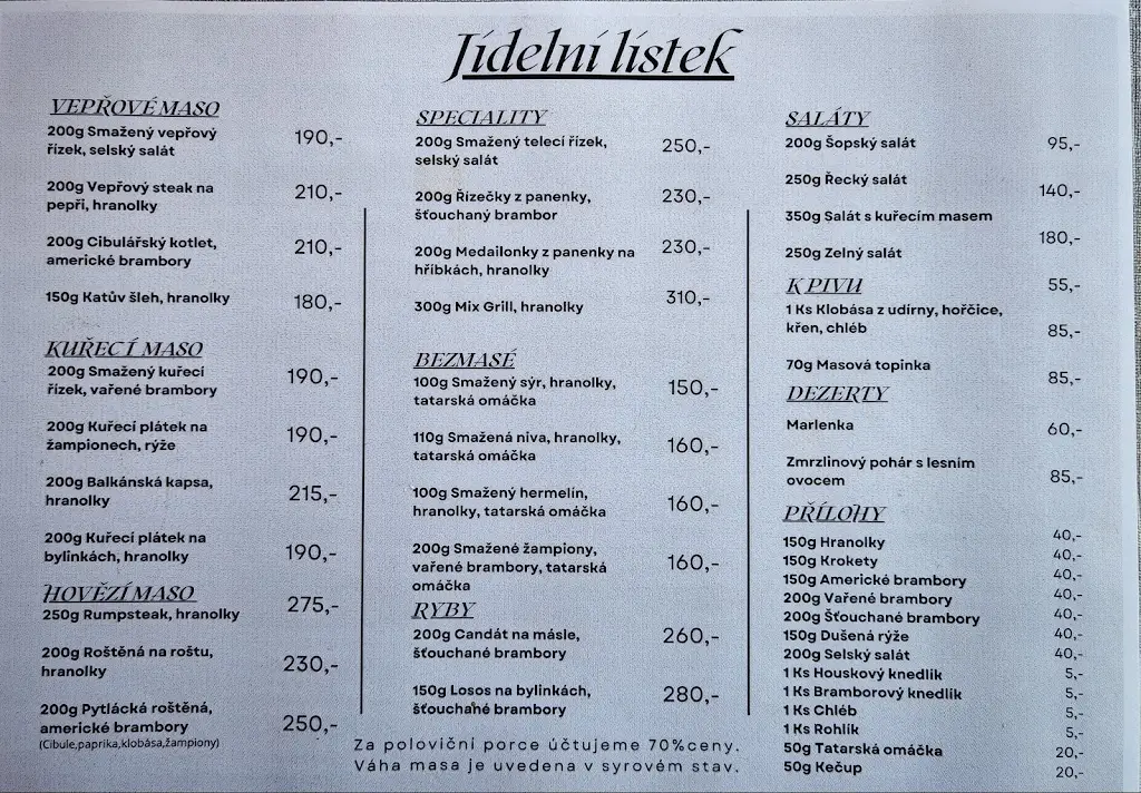 Menu_Češnovická hospoda_Ševětín_image_2