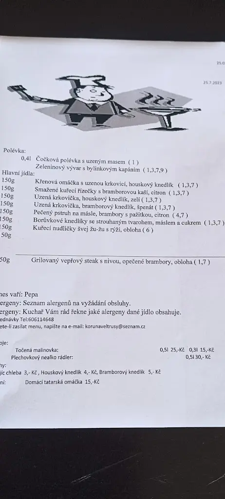 Menu_Česká Koruna_Veltrusy_image_3