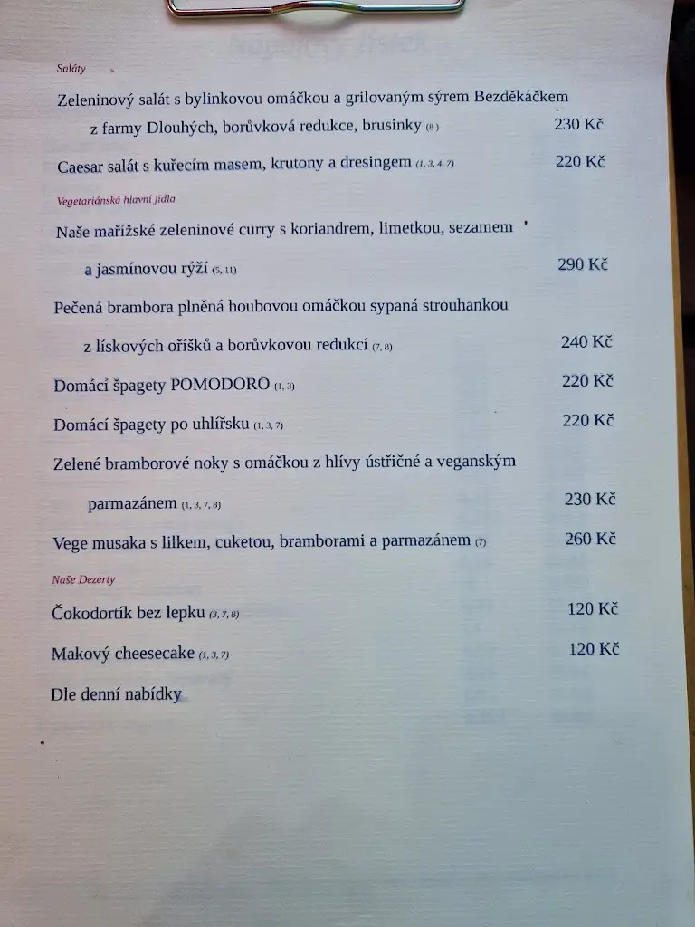 Menu_Restaurace Maříž_Slavonice_image_2