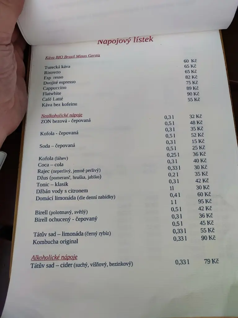 Menu_Restaurace Maříž_Slavonice_image_4