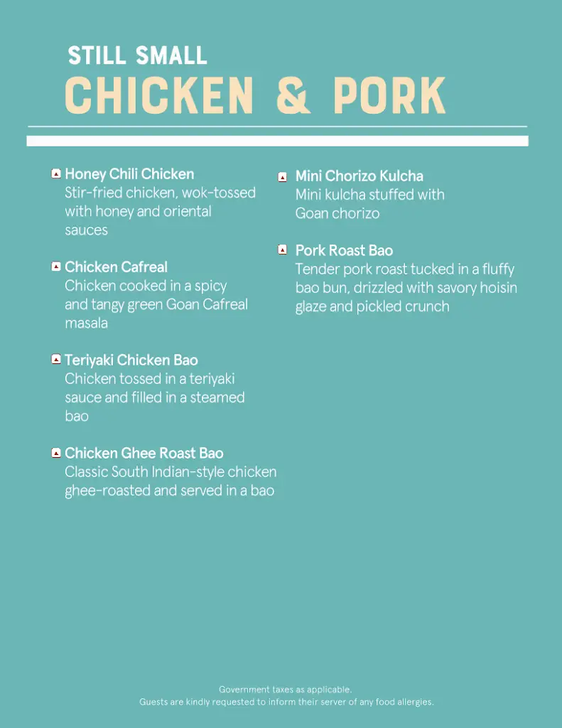 Menu_The Fishermans Wharf_Velim_image_4