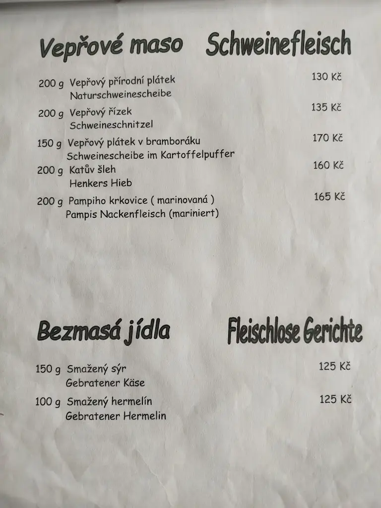 Menu_Restaurace U Pampiho_Slavonice_image_3