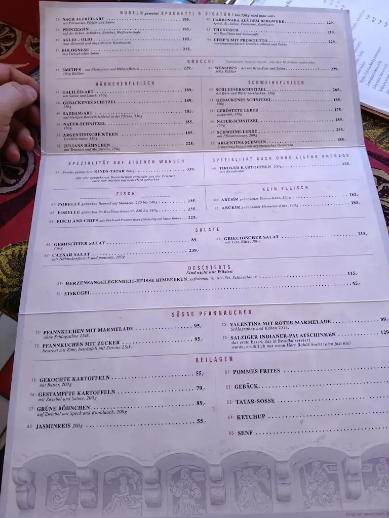 Menu_Design Hotel Besídka_Slavonice_image_1