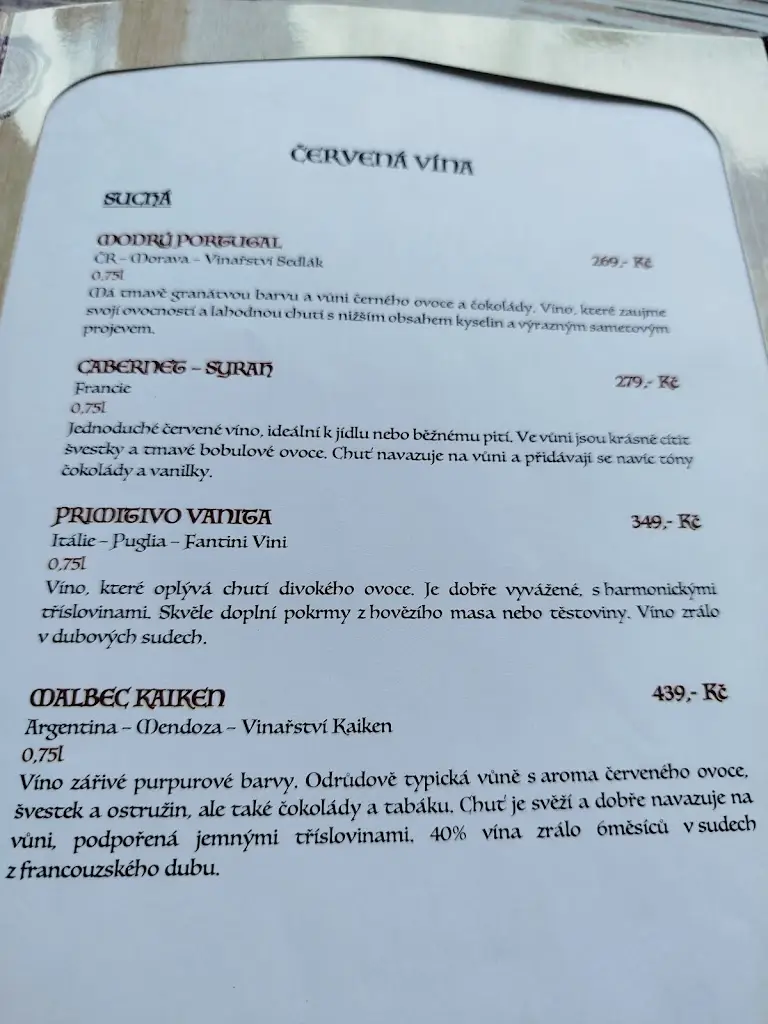 Menu_Restaurace U Blanických rytířů_Vlašim_image_2