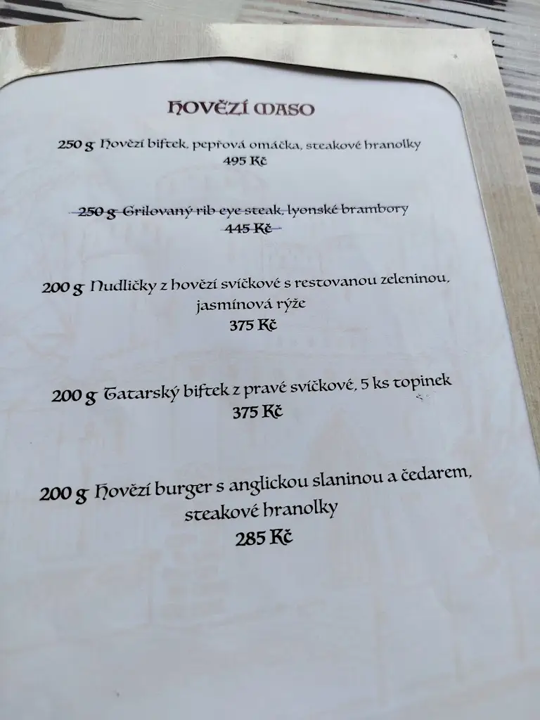 Menu_Restaurace U Blanických rytířů_Vlašim_image_4